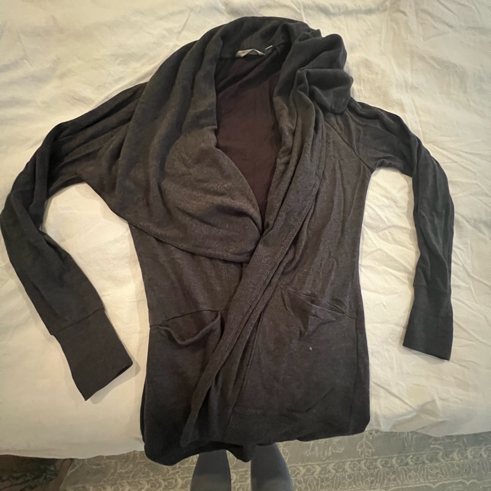 Athleta wrap sweater